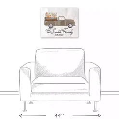 Outlet Personalized Autumn Farm Truck Harvest Wall Art Fall