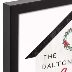 Sale Personalized Believe in Magic Canvas Wall Plaque Christmas Art & Wall Decor