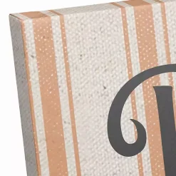 Online Personalized Boo Ghostly Stripes Wall Plaque Halloween