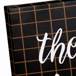 Discount Personalized Checkered Halloween Wall Plaque Halloween