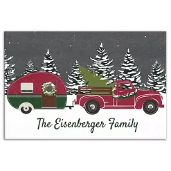 Best Personalized Family Christmas Truck Wall Plaque Christmas Art & Wall Decor