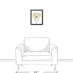 Kirklands Home Wall Quotes & Signs|Personalized Golden Doodle Canvas Wall Plaque