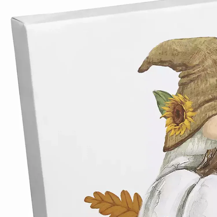 Clearance Personalized Grateful Gnomes Canvas Art Print Fall