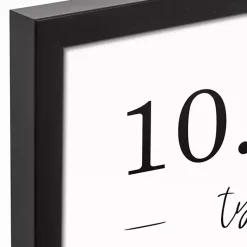 Kirklands Home Wall Quotes & Signs|Personalized Names & Dates Framed Canvas Print