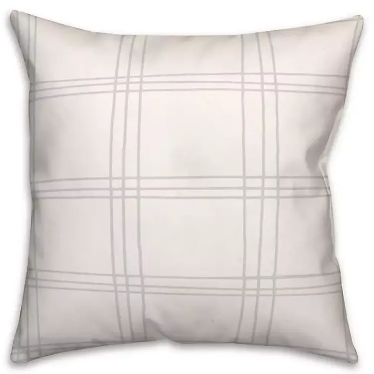 Discount Personalized Plaid Home Holidays Outdoor Pillow Pillows