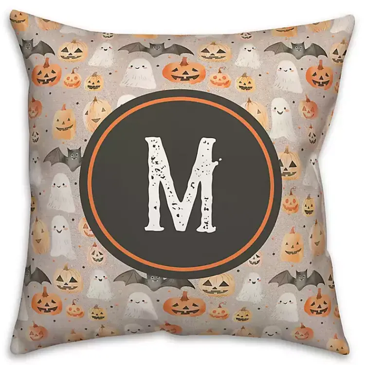 Sale Personalized Watercolor Halloween Pillow Halloween