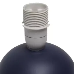 Kirklands Home Table Lamps|Petite Orb Ceramic Table Lamp Blue