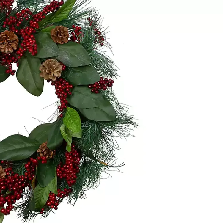 Pine Needles and Berries Wreath Wreaths