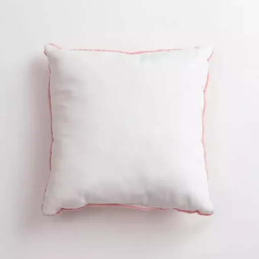 Sale Pink Bunny Hooked Pillow Easter Decorations