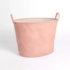 Hot Faux Leather Storage Bin Baskets & Boxes