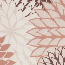 Kirklands Home Outdoor Cushions & Pillows|Floral Chevron Outdoor Throw Pillow Pink