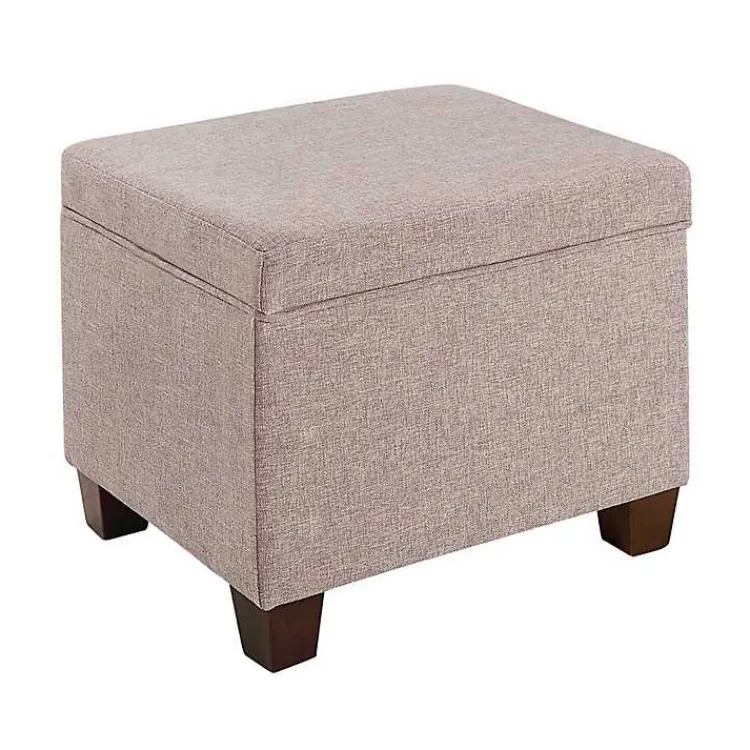 Kirklands Home Benches & Ottomans|Madison Storage Ottoman Pink
