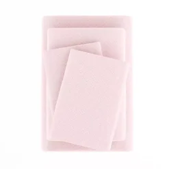 Kirklands Home Bed Sheets|Tiny Hearts 3-pc. Twin Sheet Set Pink