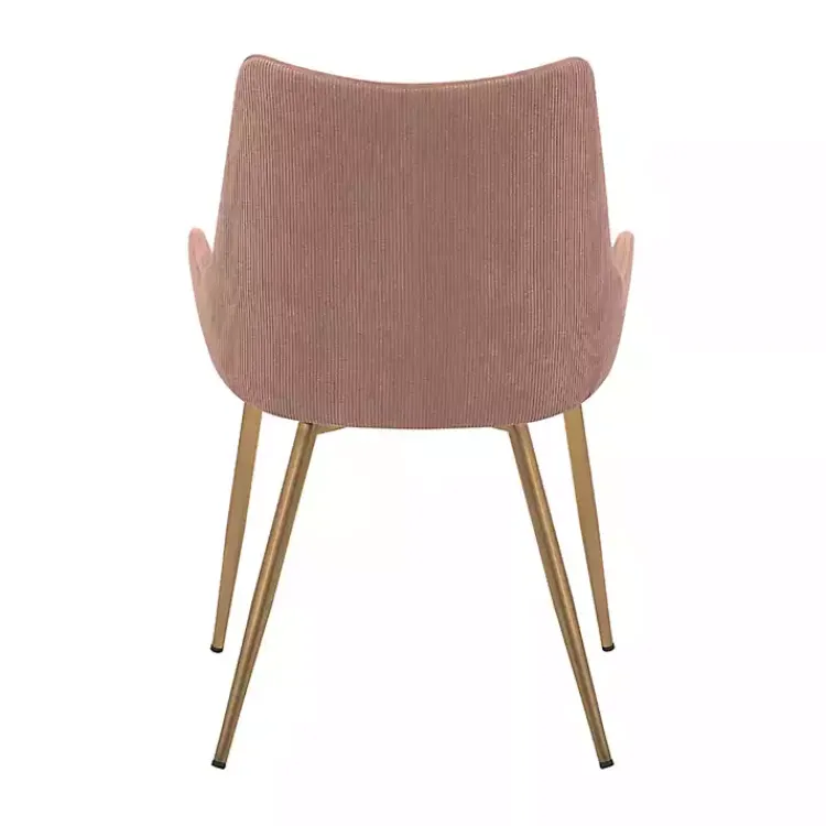 Kirklands Home Dining Chairs|Velvet Avery Dining Chair Pink