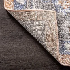 Kirklands Home Area Rugs|Pink Vintage Floral Print Area Rug, 8x10