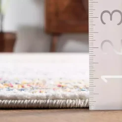 Kirklands Home Area Rugs|Pink Vintage Medallion Area Rug, 10x14