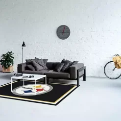 Kirklands Home Area Rugs|Pittsburgh Steelers Area Rug, 4x6 Black