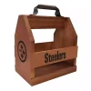 Kirklands Home Outdoor Dining|Pittsburgh Steelers Wooden Condiment Caddy
