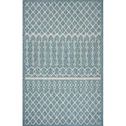 Kirklands Home Outdoor Rugs|Placid Portico Sun Shower Outdoor Area Rug, 7x9