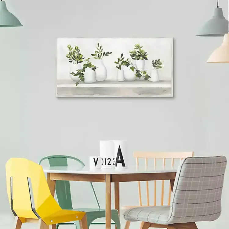 Kirklands Home Framed Art|Plant Shelf Life Framed Canvas Art Print