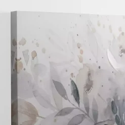 Kirklands Home Canvas Art|Pop of Blue Floral Canvas Art Print