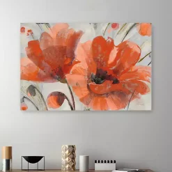 Kirklands Home Canvas Art|Popping Poppies Canvas Art Print, 48x32 in.