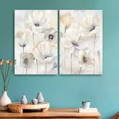 Kirklands Home Canvas Art|Poppy Garden Landscape Canvas Art Prints, 16x24