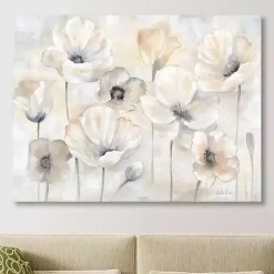 Kirklands Home Canvas Art|Poppy Garden Landscape Giclee Canvas Art Print