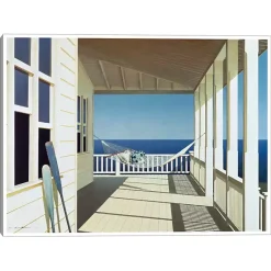 Kirklands Home Canvas Art|Porch Shadows Framed Canvas Art Print
