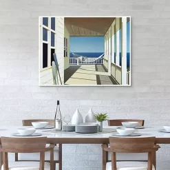 Kirklands Home Canvas Art|Porch Shadows Framed Canvas Art Print