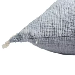 Online Powder Gauze Organic Fringe Throw Pillow Pillows