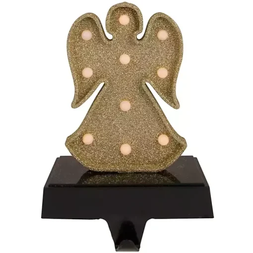 Sale Pre-lit Angel Christmas Stocking Holder Christmas Stockings & Stocking Holders