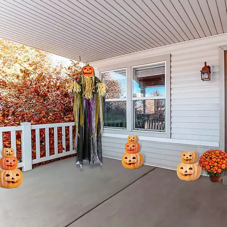 Pre-Lit Animated Scarecrow Outdoor Decoration Halloween