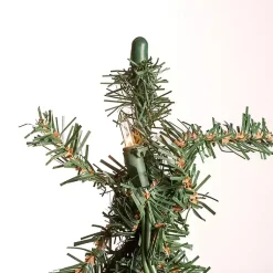 Hot Pre-Lit Assorted Alpine Christmas Trees, Set of 3 Christmas Trees