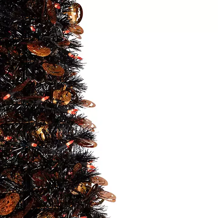 Pre-Lit Halloween Pumpkin Tree, 4 ft. Halloween