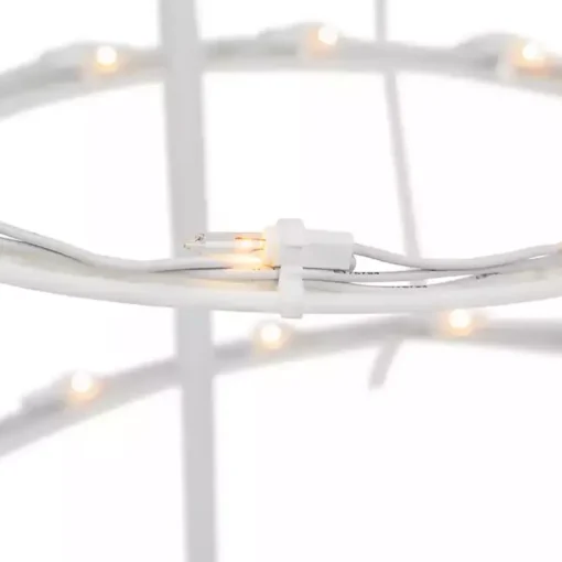 Clearance Pre-Lit Clear Spiral Tree, 3 ft. Outdoor Christmas Decorations