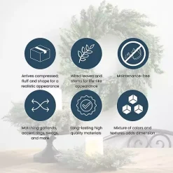 Discount Pre-Lit Frosted Pine and Pinecone Christmas Wreath Christmas Wreaths