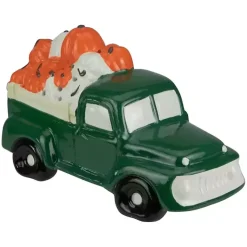 Online Pre-Lit Green Vintage Truck Figurine Fall