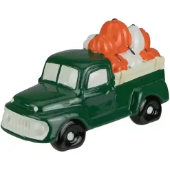 Online Pre-Lit Green Vintage Truck Figurine Fall