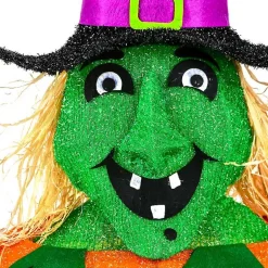 Clearance Pre-lit Jack O Lantern Witch Outdoor Decoration Halloween