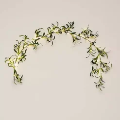 Discount Pre-Lit Olive Branch Battery Operated Garland Arrangements & Greenery