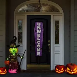 Best Pre-Lit Outdoor Witch Decoration Halloween