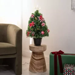New Pre-Lit Poinsettia Christmas Tree Arrangement Christmas Arrangements & Garland