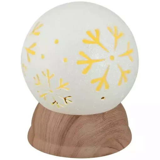 Sale Pre-Lit Snowflake Christmas Snow Globe Christmas Decorations