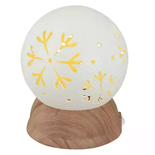 Sale Pre-Lit Snowflake Christmas Snow Globe Christmas Decorations