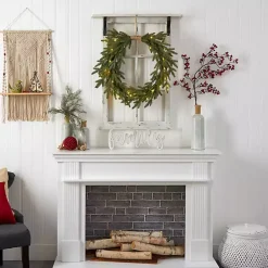 Discount Pre-Lit Twine Bound Pine Branch Wreath Christmas Wreaths