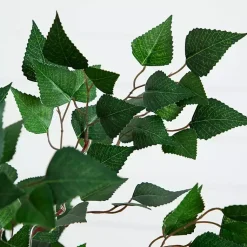 Hot Pre-Lit Warm LED Birch Tree, 5 ft. Trees & Topiaries