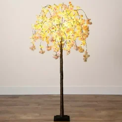 New Pre-Lit Warm LED Cherry Blossom Tree, 5 ft. Trees & Topiaries