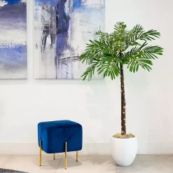 Hot Pre-Lit Warm LED Palm Tree, 4 ft. Trees & Topiaries