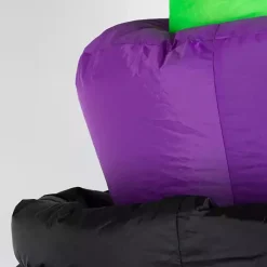 Pre-Lit Witch in Cauldron Inflatable Decoration Halloween